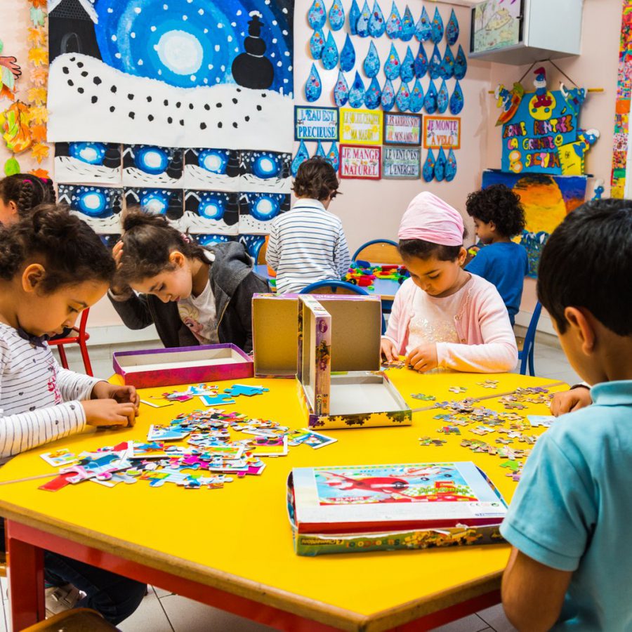 Ecole les Schtroumpfs