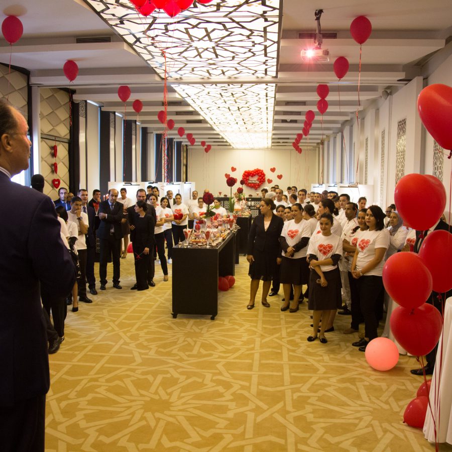 Cousu main – Sofitel jardin des roses